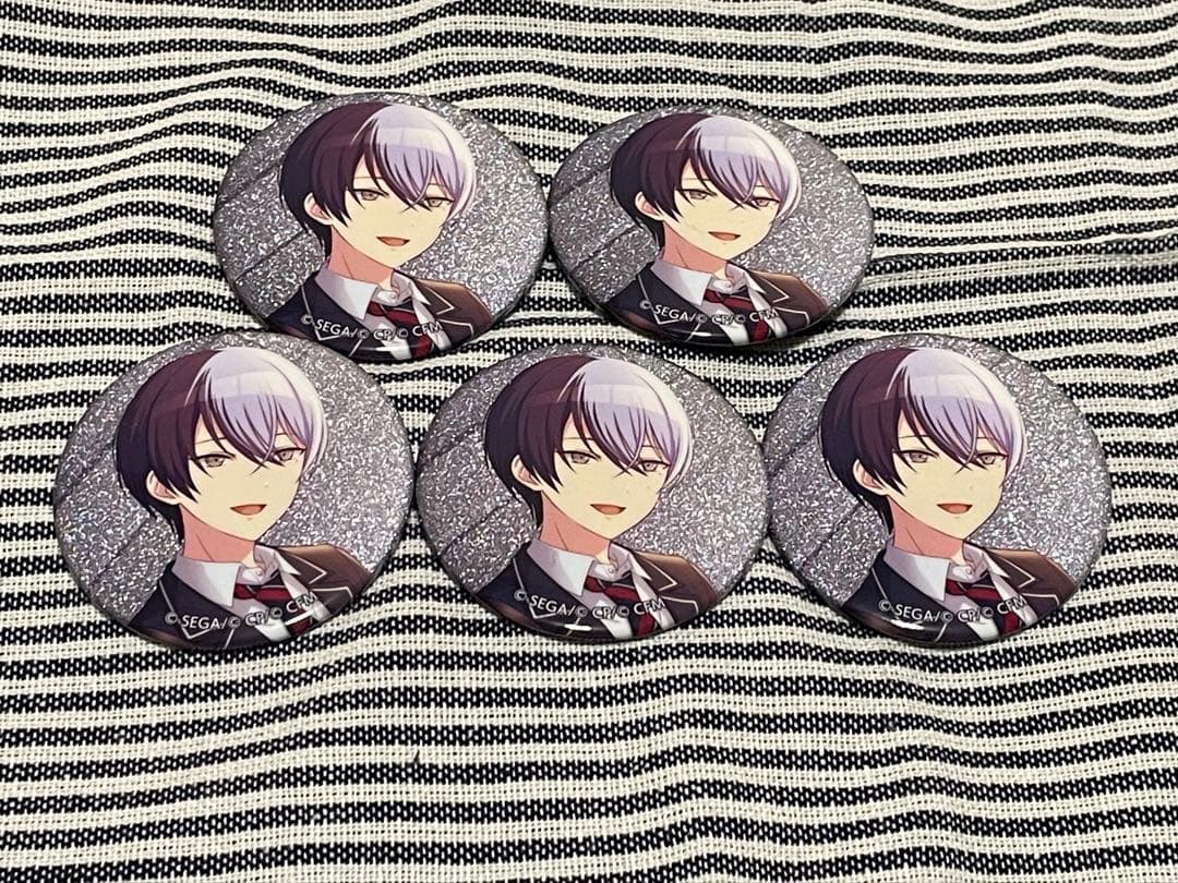 プロセカ グリッター缶バッジ 33B 34B 4A みのり こはね 杏 冬弥