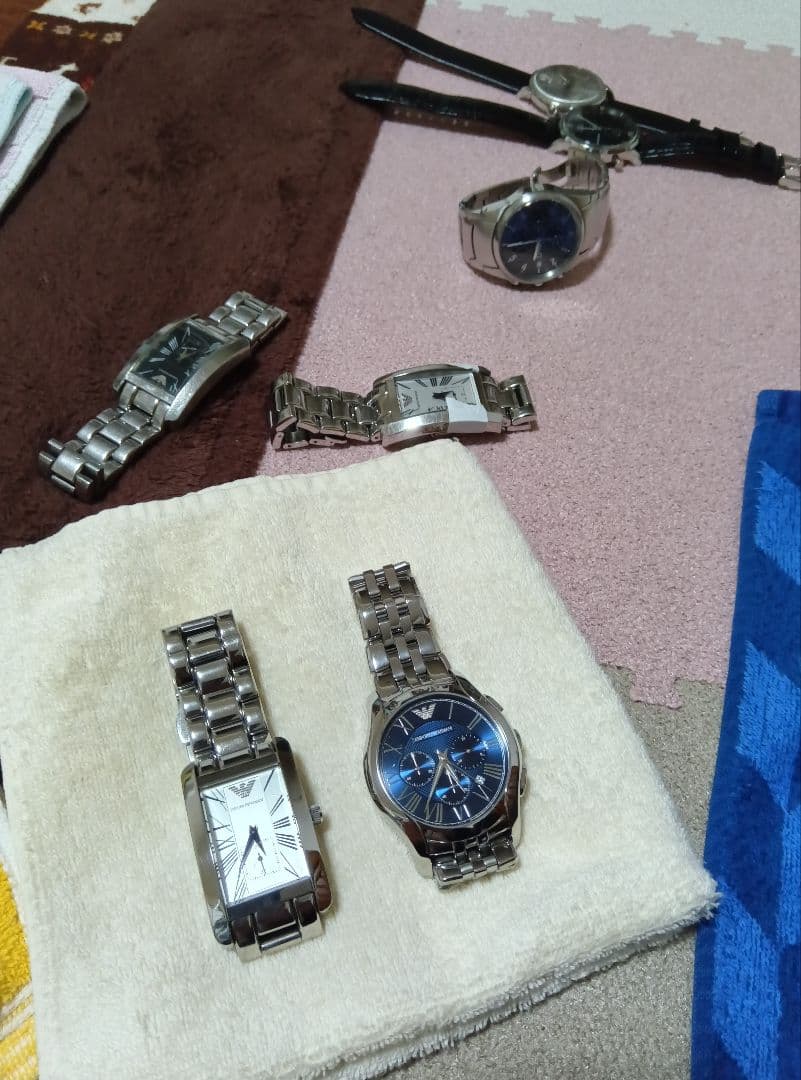 EMPORIO ARMANI AR−1787 【ブルークロノグラフ】