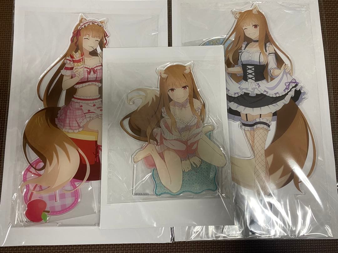 狼と香辛料 くじ引き堂 vol.2 S賞 選べるBIG アクリルフィギュア 3種