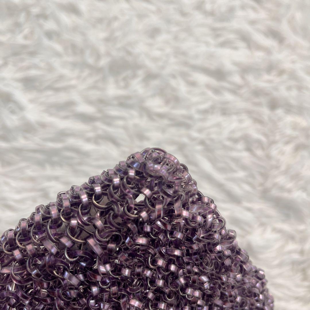 ANTEPRIMA アンテプリマ ワイヤーバッグ パープル スクエア