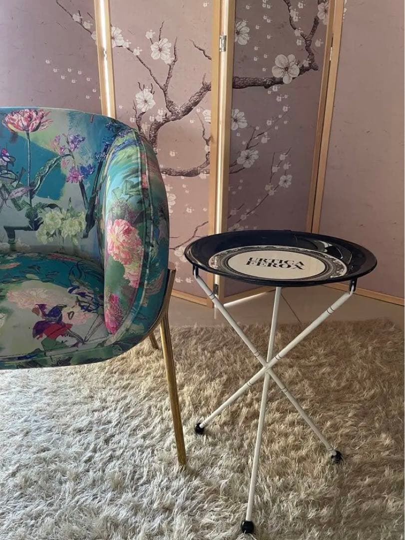 【3/18迄価格】 GUCCI デコール メタルトレイテーブル 26万 廃盤