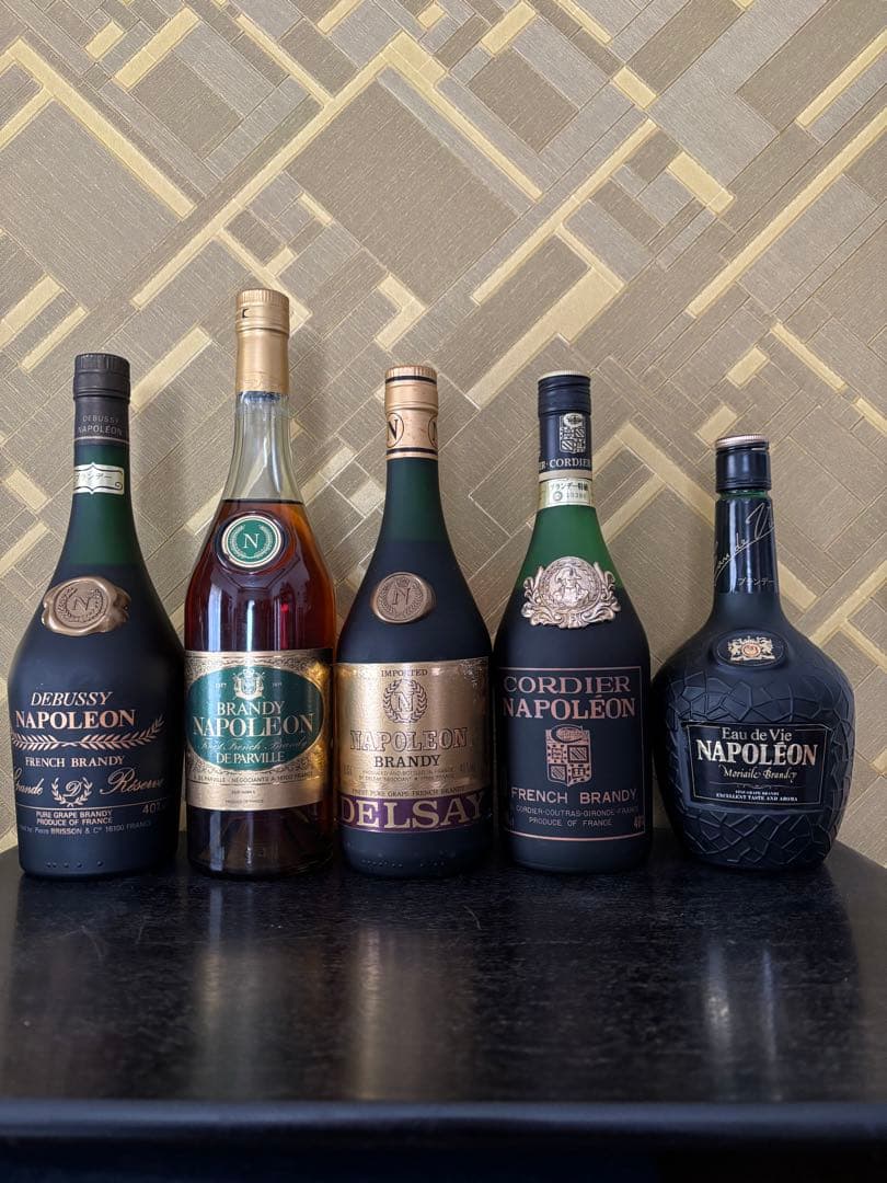 Napoleon ブランデー 750ml DEBUSSY 5本セット