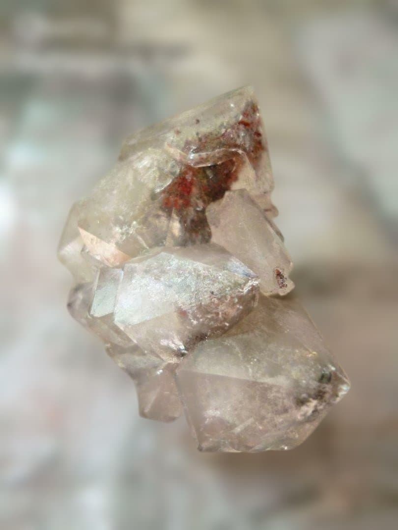 ダルネゴルスク 産 ヘマタイト イン クォーツ 水晶 鉱物