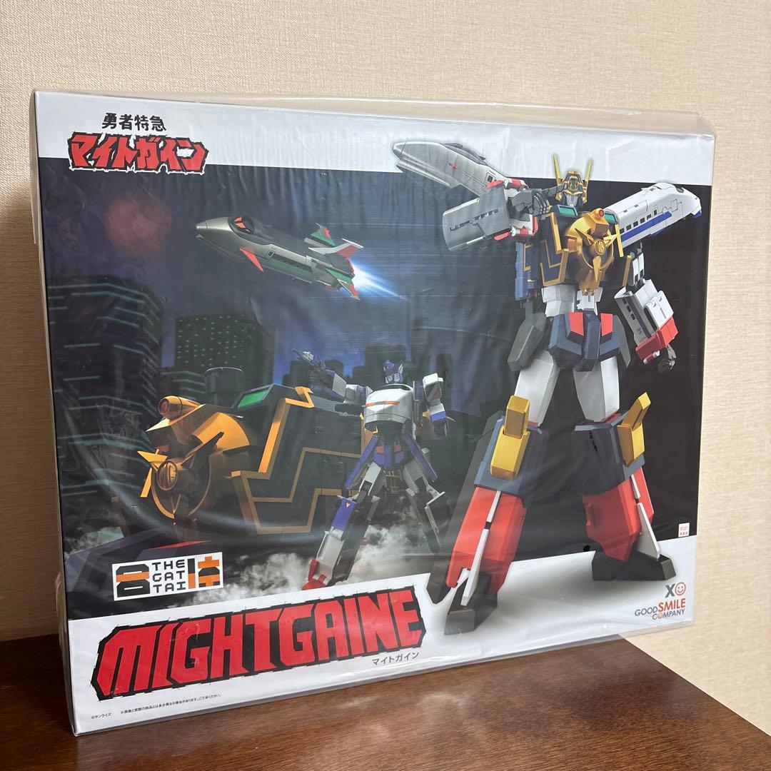 新品 THE合体 マイトガイン　マイトカイザー　フィギュア