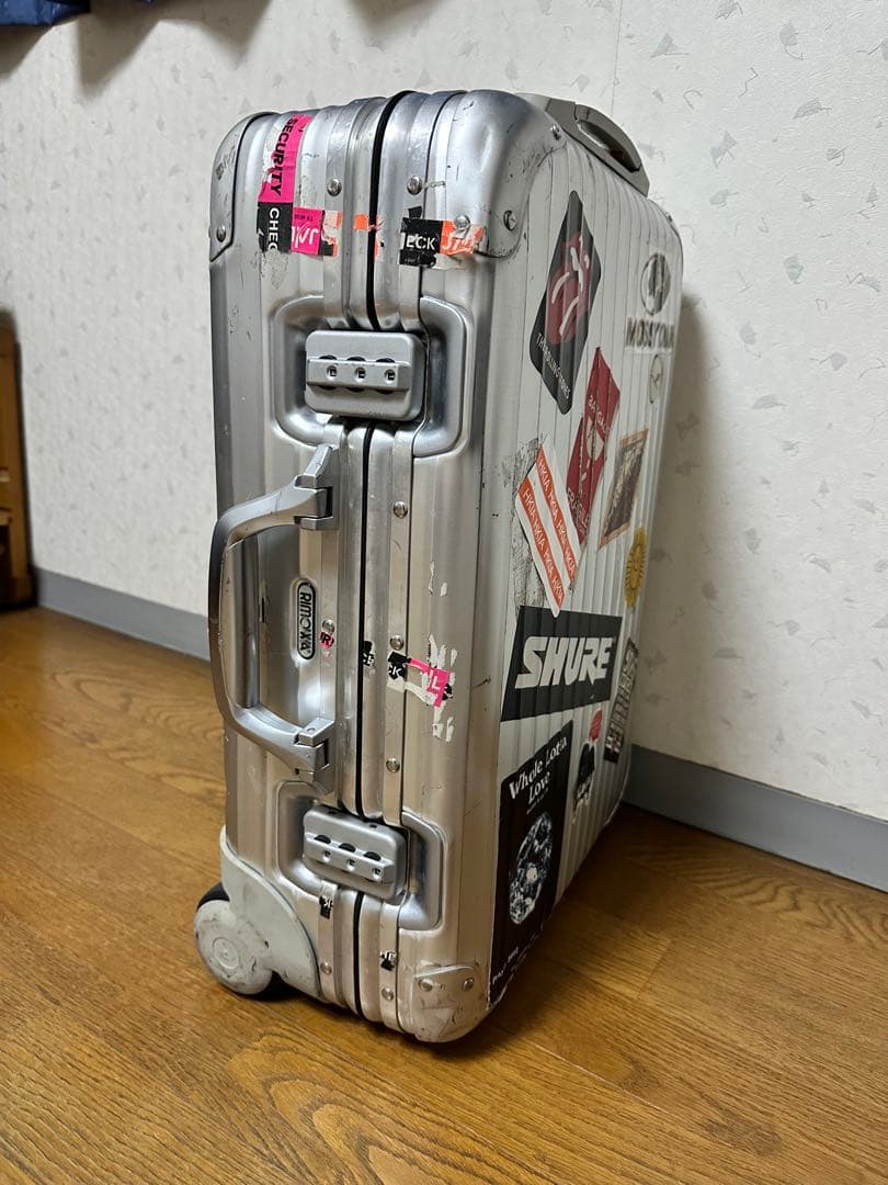 大*郎様 RIMOWA キャビン トロリー シルバー 二輪