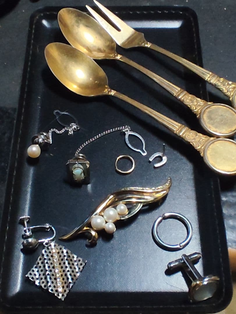 徳*田様 ◆整理品◆貴金属.アクセサリー　銀スプーンなど