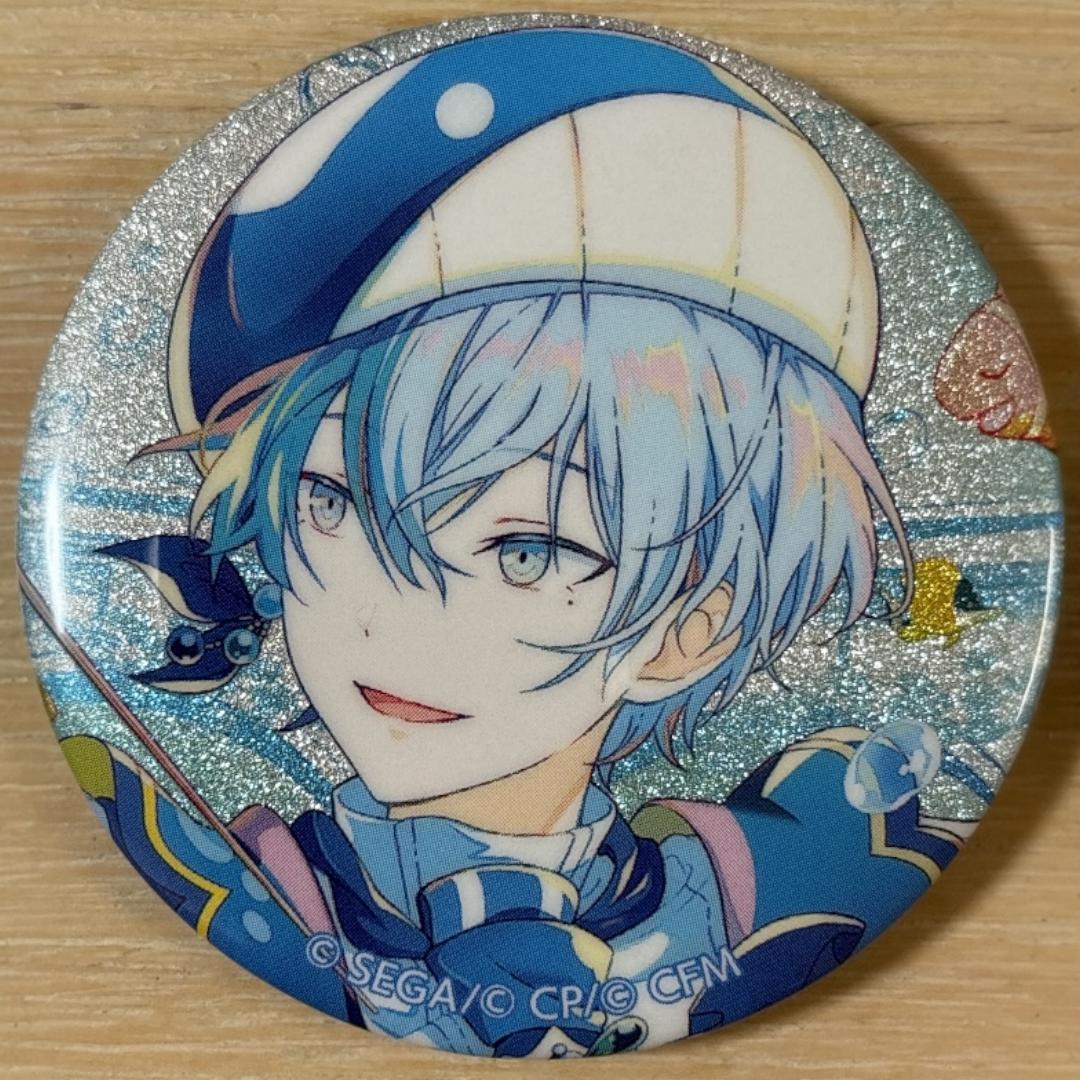 青柳冬弥 プロセカ グリッター缶バッジ 46B 20個