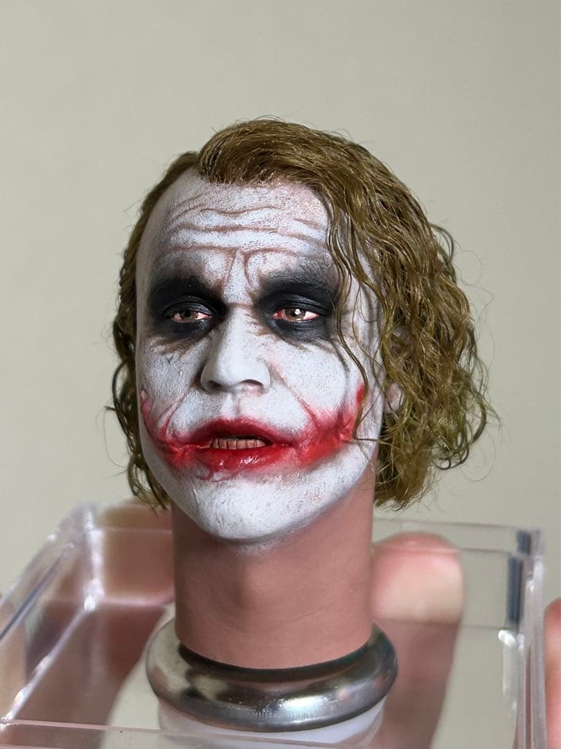 1/6 カスタム植毛ヘッド ダークナイト　ジョーカー 宴会2.0Ver.