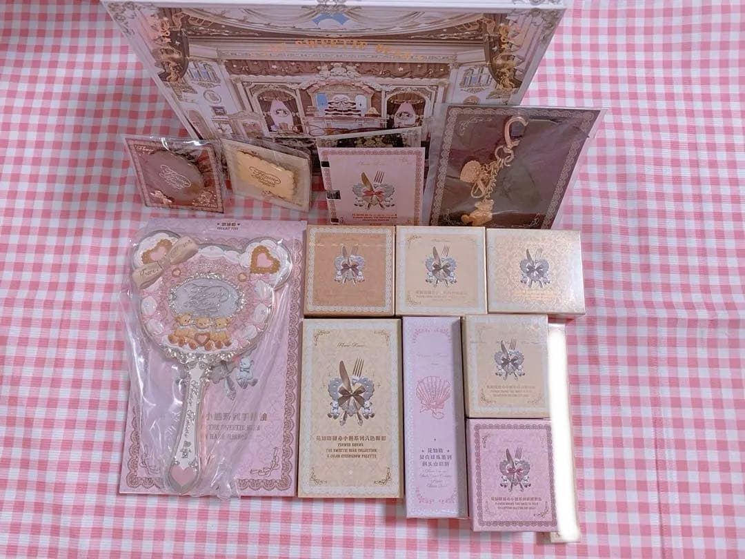 【未使用　ラスト】フラワーノーズスウィーティーベアコレクション　豪華12点セット