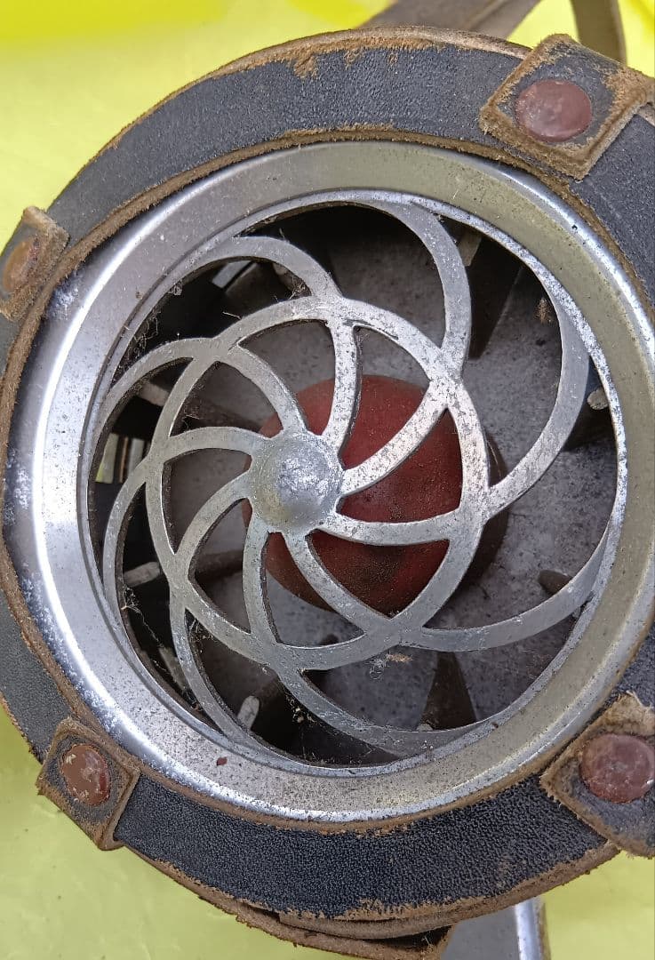 昭和レトロ品 緊急用手回しサイレン 「株式会社 赤尾保商店」