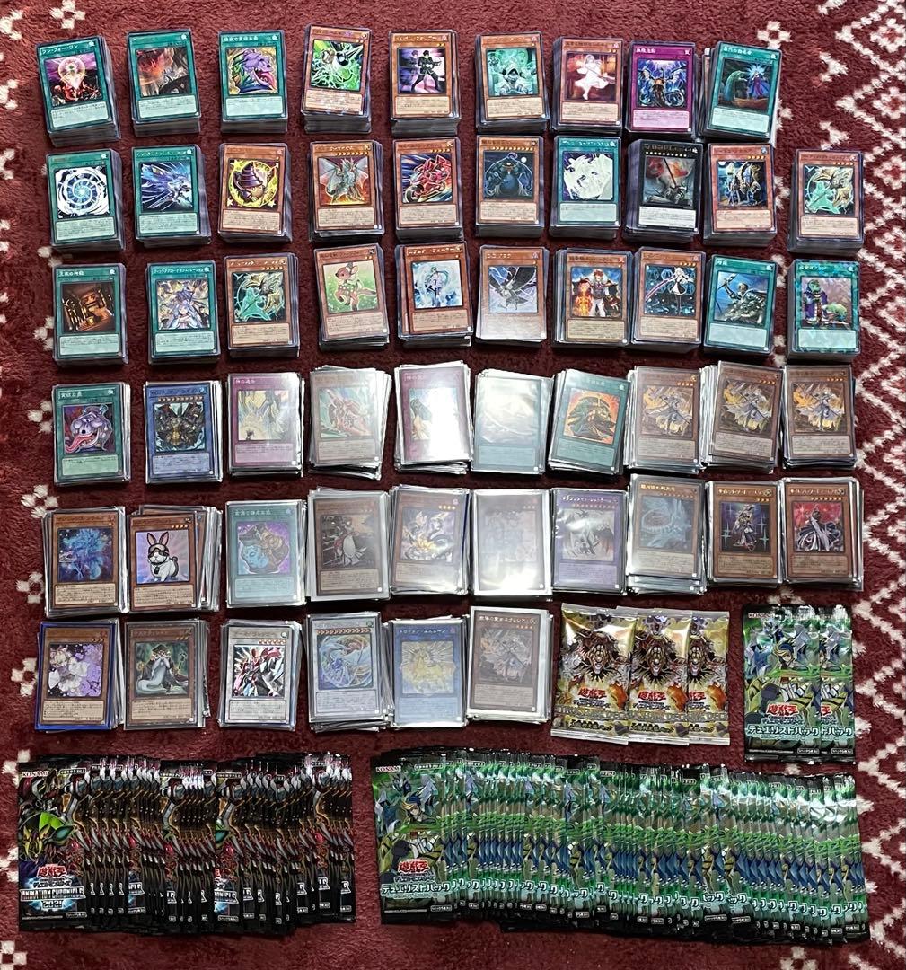 遊戯王 まとめ売り 引退品 4062枚 未開封パック79