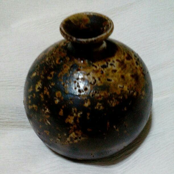 古丹波　花器　　丹波焼