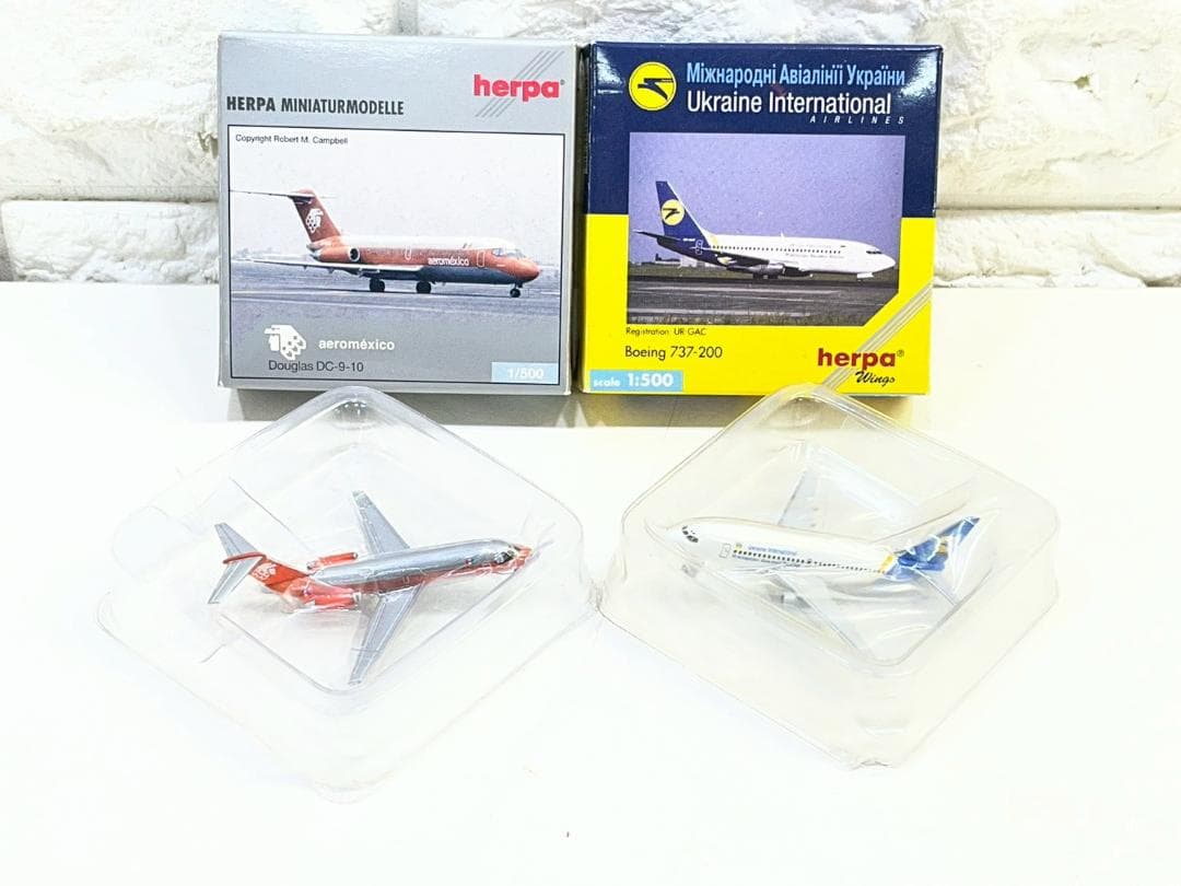 213Z herpa 航空機モデル 10個セット 飛行機模型 まとめ売り
