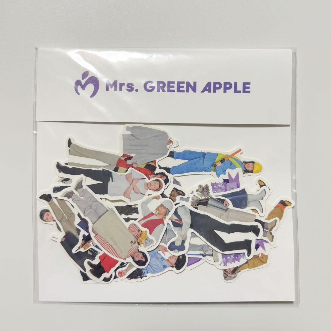 Mrs. GREEN APPLE ライラック　アクリルスタンド　ステッカーセット