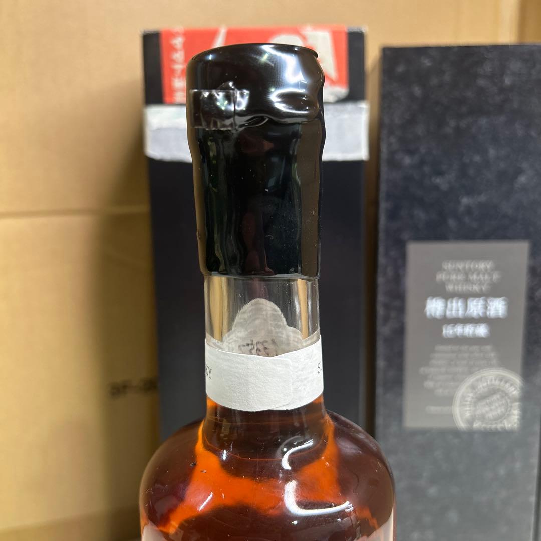 5582【未開栓】山崎 樽出原酒 15年貯蔵 サントリー ウィスキー 500mL