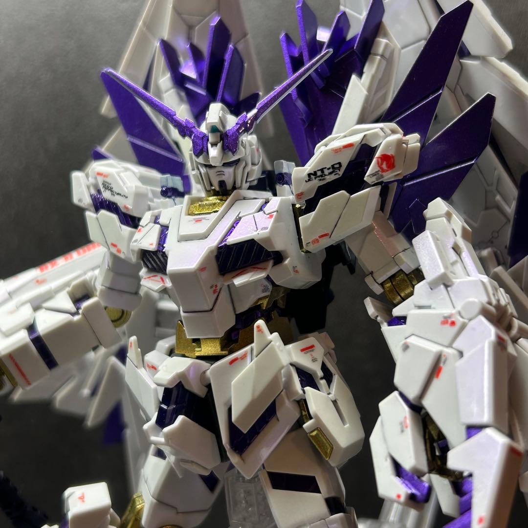 HG ユニコーンガンダム ペルフェクティビリティ　全塗装　完成品