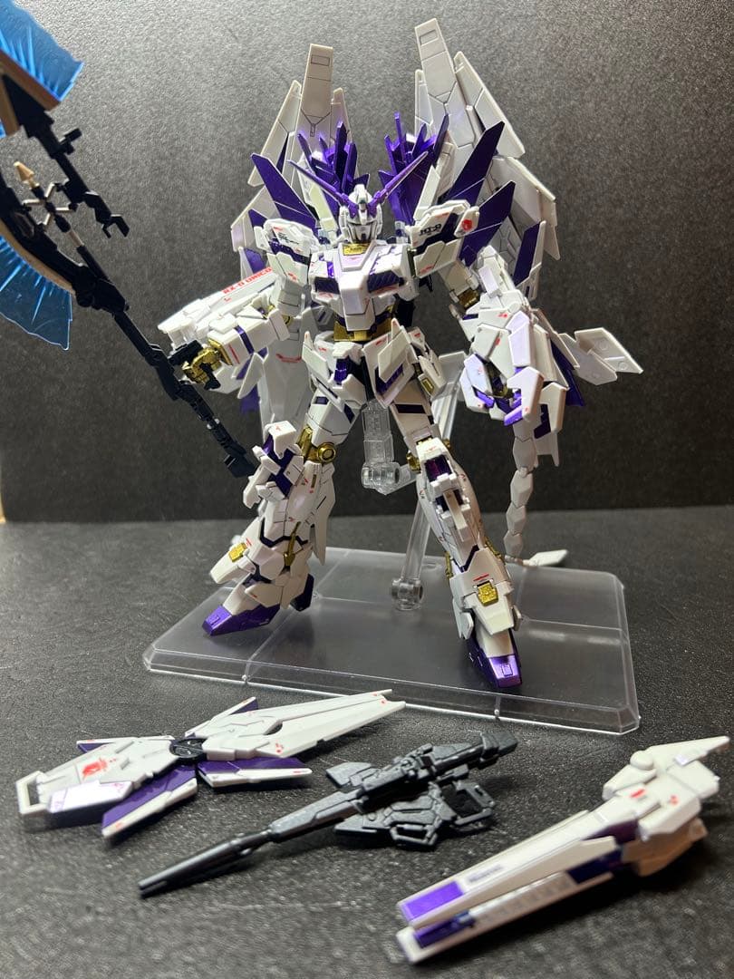 HG ユニコーンガンダム ペルフェクティビリティ　全塗装　完成品