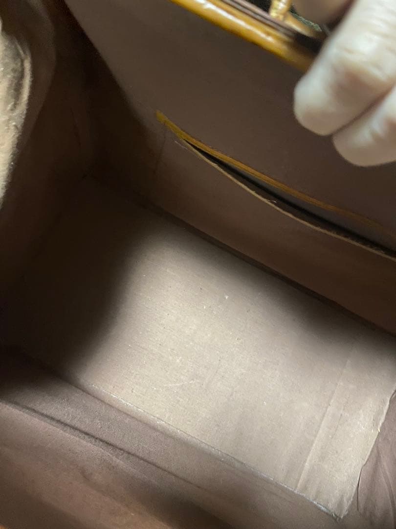 ドクターズバッグ　ダレスバッグ　本革　アンティーク　未使用　経年劣化あり　鍵付き