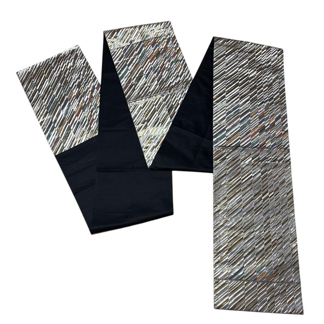 (あ969)渋めの色味の振袖㊗️大振袖⑤点セット✨