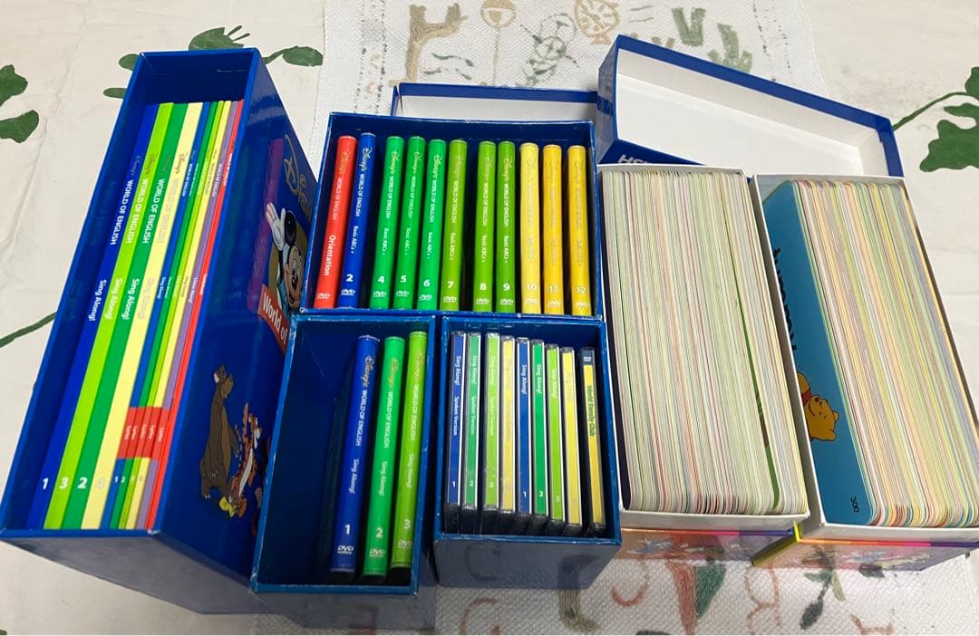 激安送込DWEディズニー英語システムBasic ABCsシングアロング教材セット