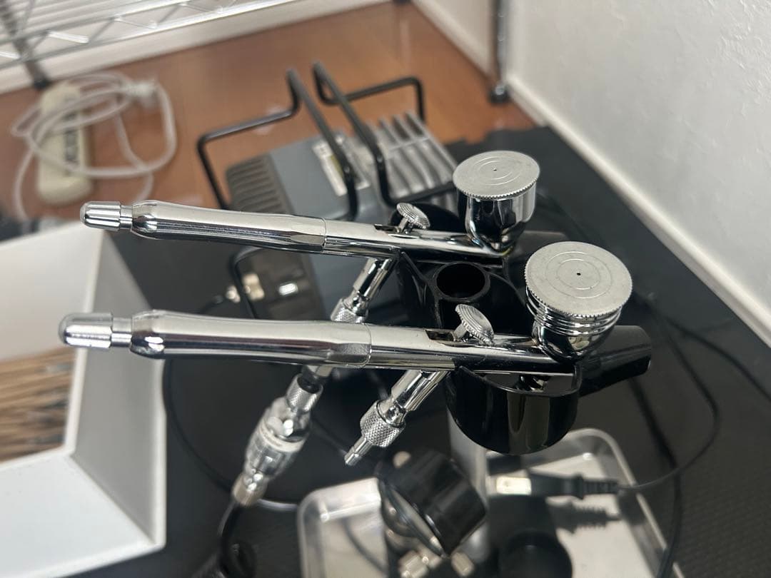 Mr.リニアコンプレッサーl7 プラチナセット　他塗料等