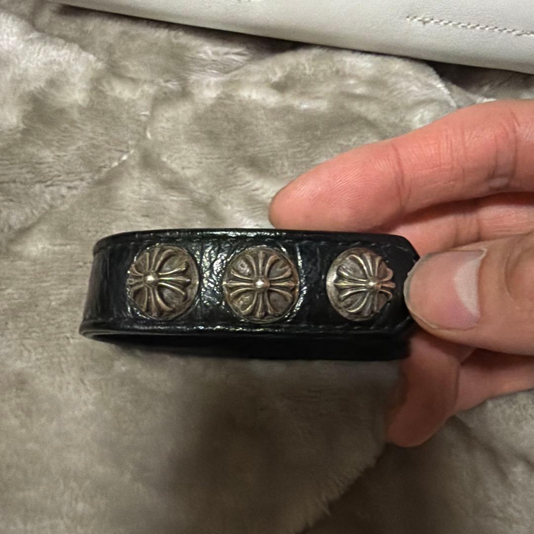 クロムハーツ レザーバンド