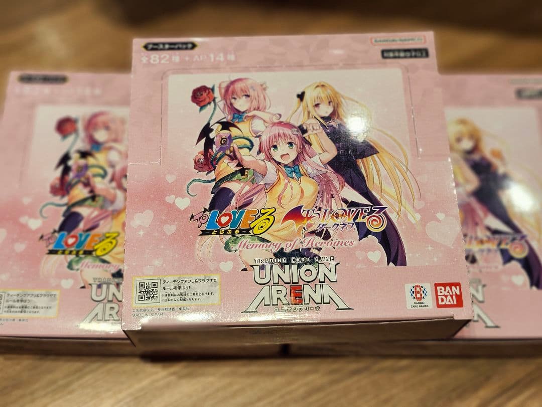 ユニオンアリーナ ToLOVEるダークネス テープカット済み3BOX デクスタ産