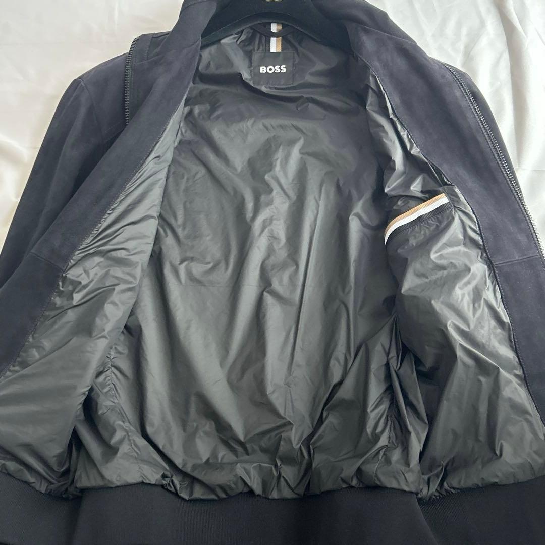 2024現行 HUGO BOSS ゴートレザー山羊革 シングルライダース