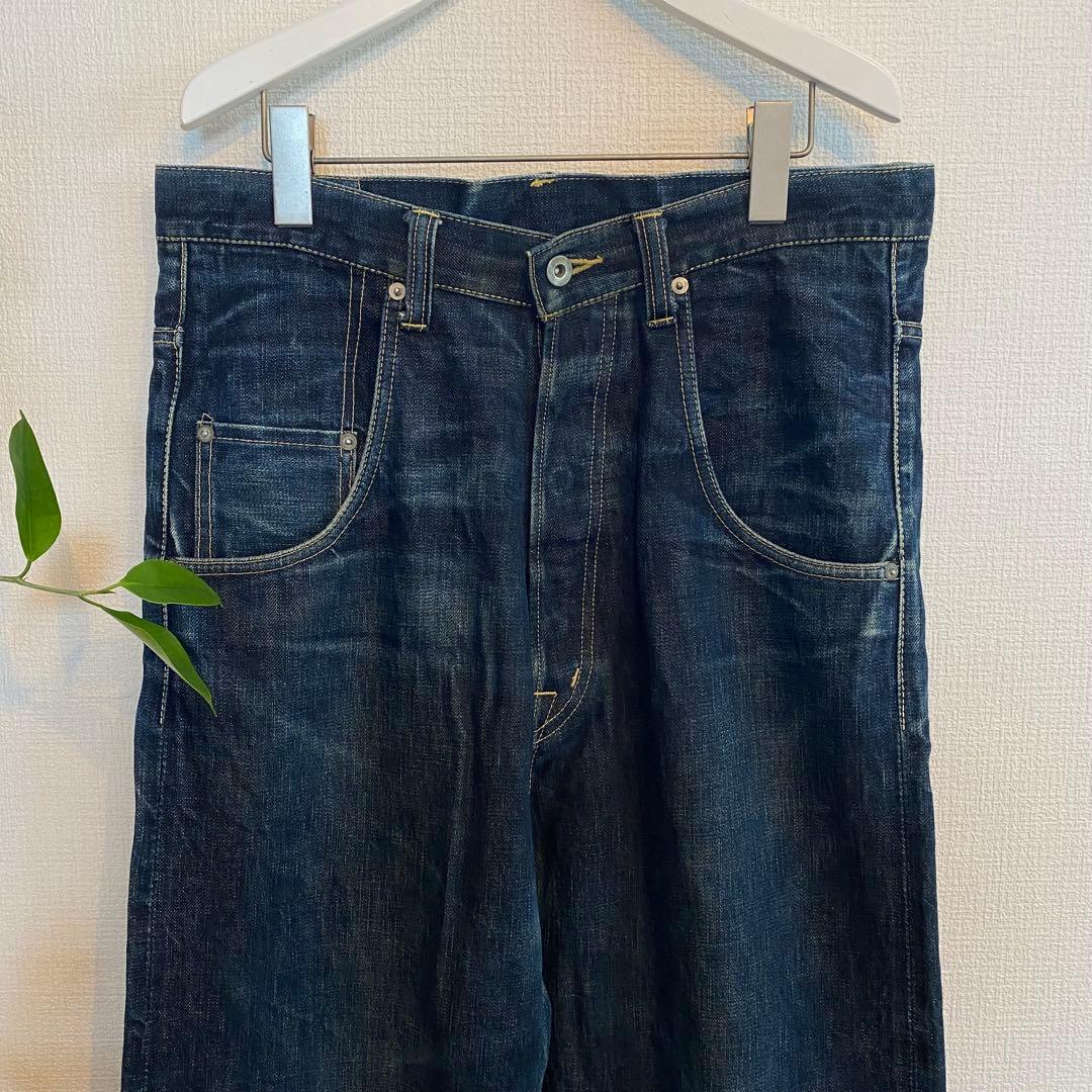 COMME des GARCONS GANRYU サルエルデニムパンツ