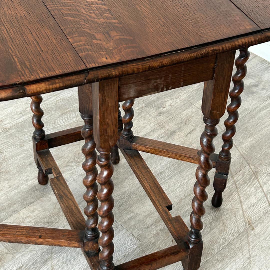 イギリス アンティーク家具 ゲートレッグテーブル 1930年頃 853A