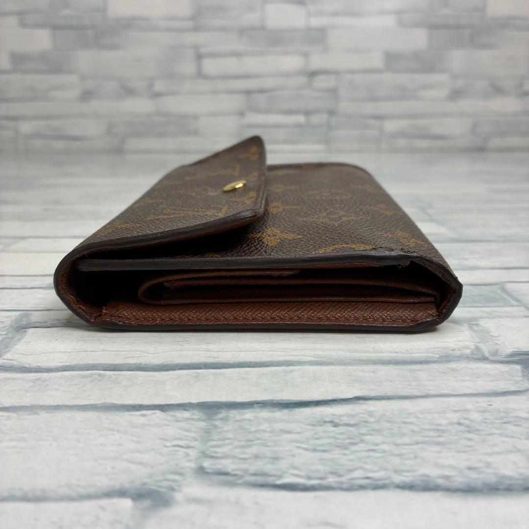 美品　55 LOUIS VUITTON ルイヴィトン　￼三つ折り財布　mt7