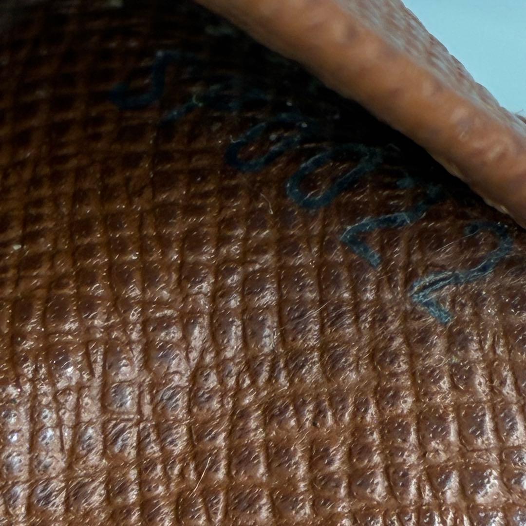 美品　55 LOUIS VUITTON ルイヴィトン　￼三つ折り財布　mt7