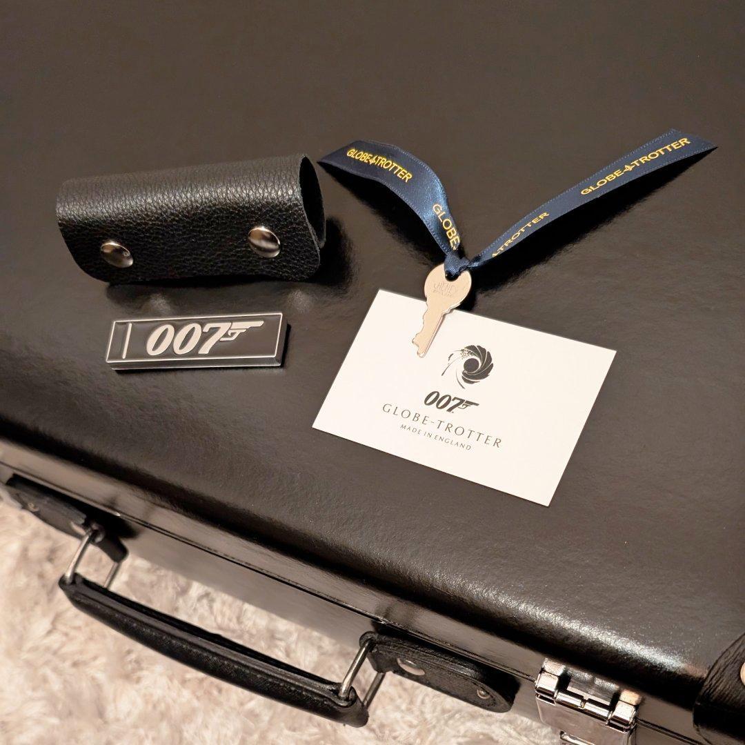 超レア限定★映画007×グローブトロッター18インチ２輪トロリースーツケース中古