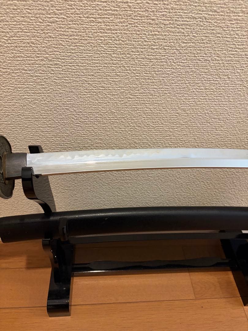 高級模造刀 金影龍 美術刀 乱れ波紋 居合練習刀