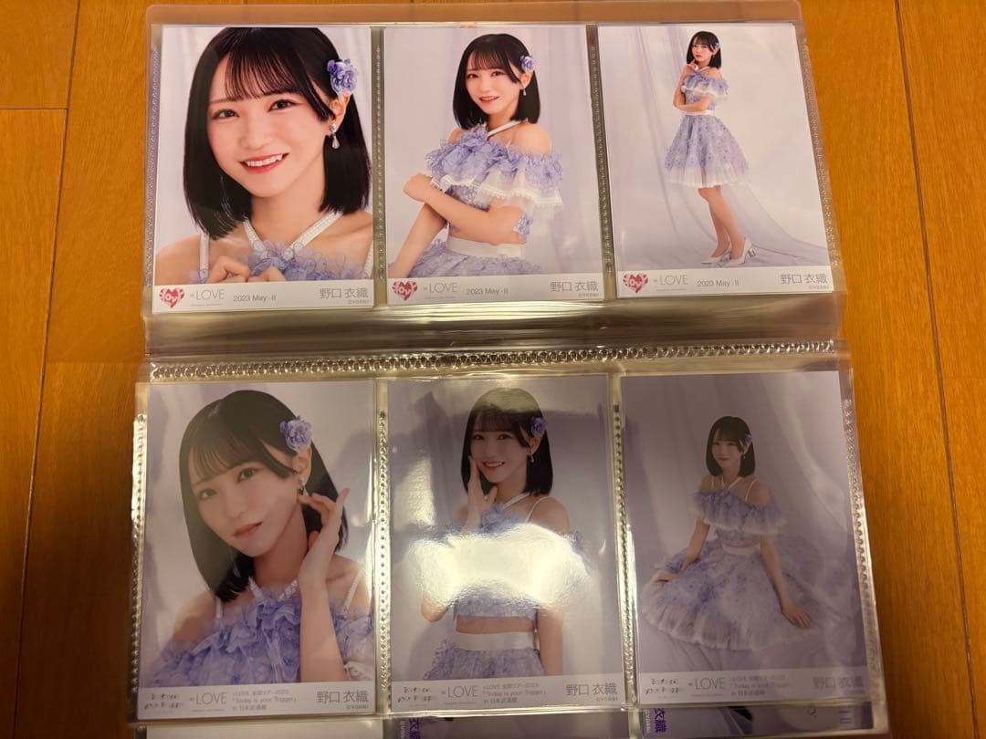 野口衣織　生写真　40枚セット