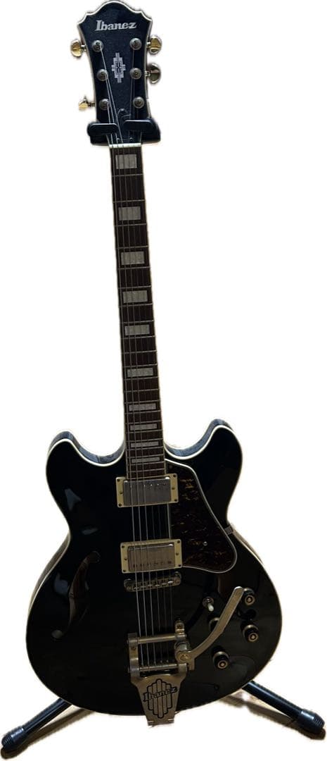 Ibanez セミアコースティックギター ブラック