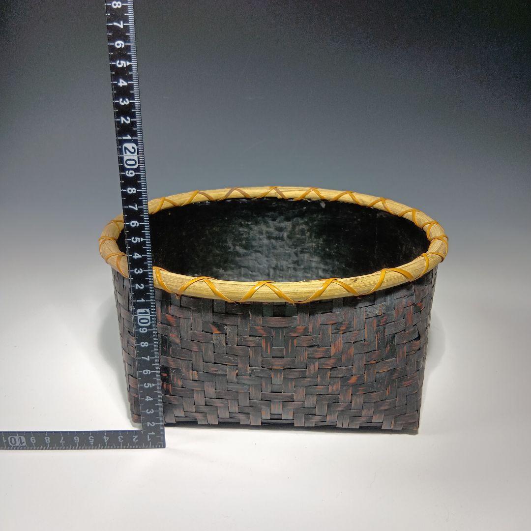 茶道具　竹製　炭籠　2個おまとめ