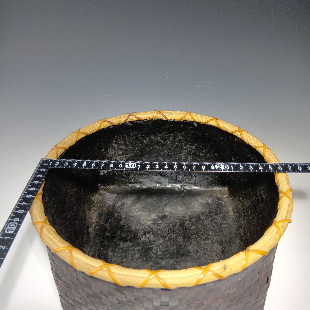 茶道具　竹製　炭籠　2個おまとめ