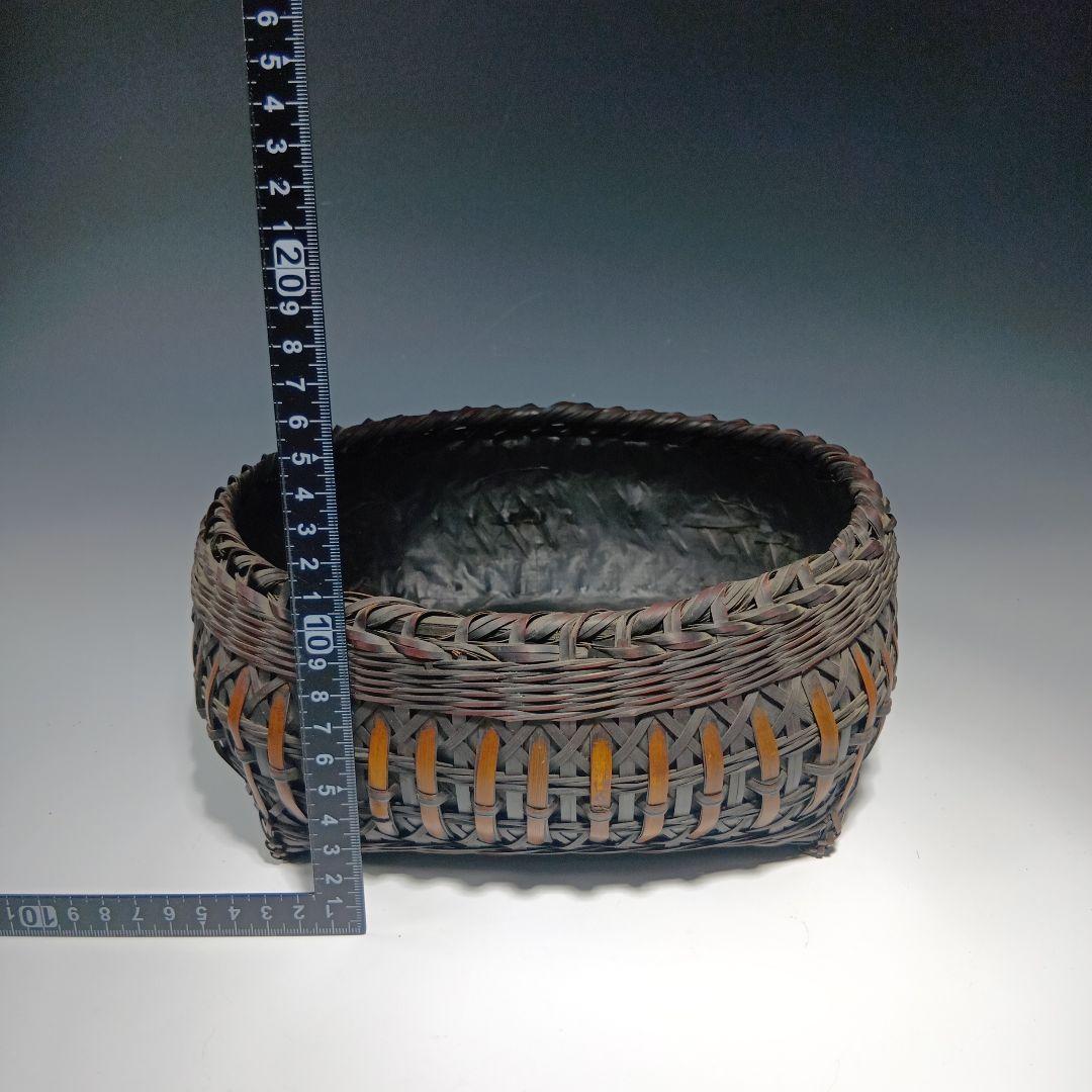 茶道具　竹製　炭籠　2個おまとめ