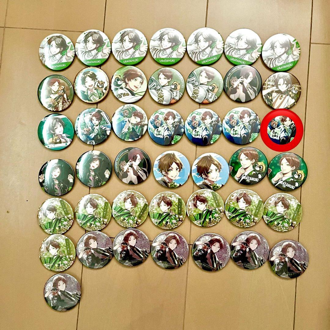 うらたぬき 缶バッチ まとめ売り