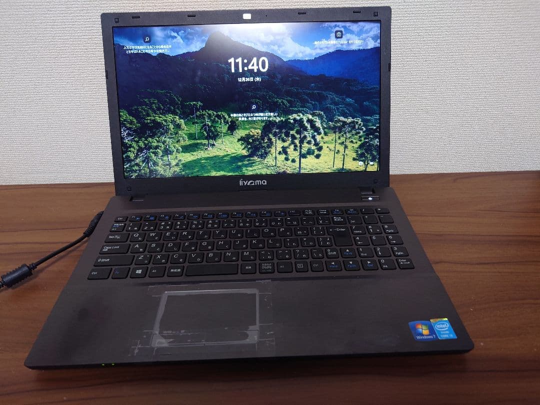 iiyama 15.6インチ ノートPC本体のみ Windows 11
