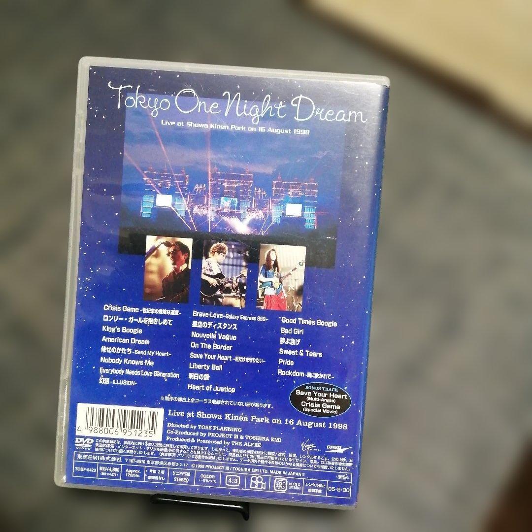 ミュージック THE ALFEE 1998 Tokyo One Night Dream