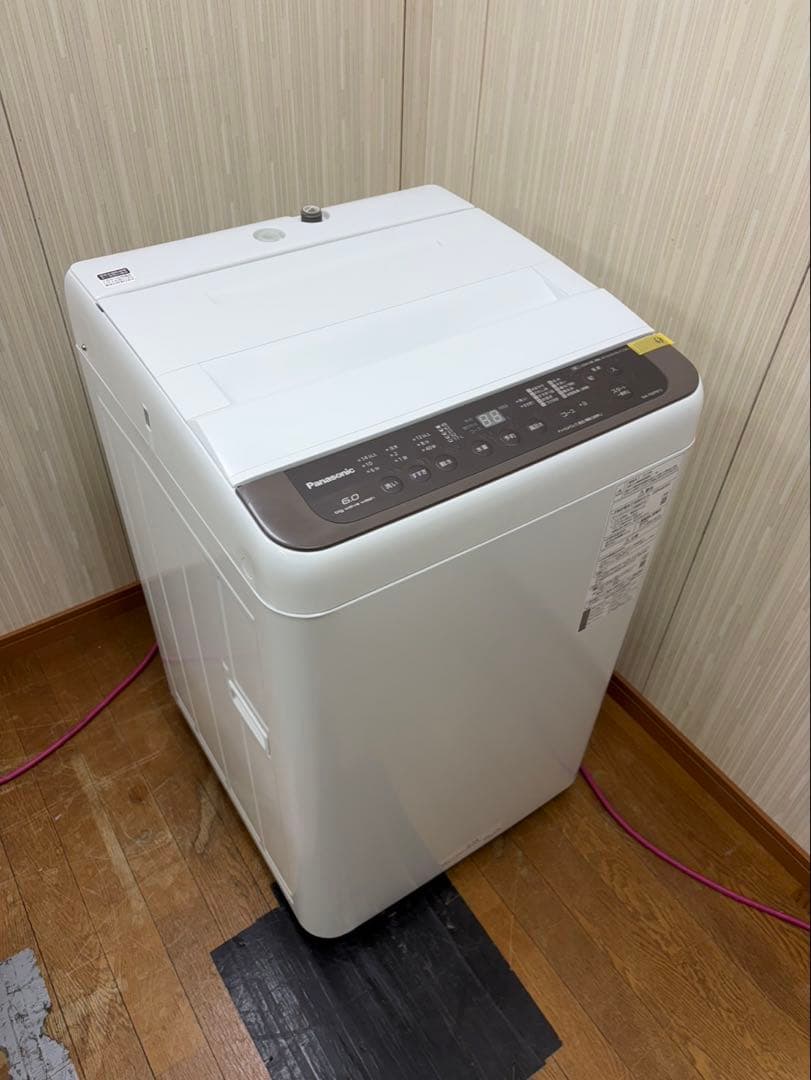 #65 6.0kg Panasonic 2020 NA-F60PB13 洗濯機