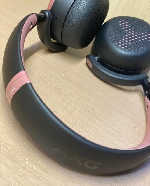 【超美品・希少】AKG BTヘッドフォンY500ピンク