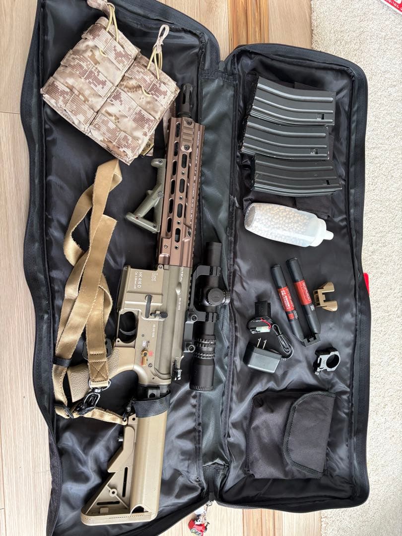 次世代電動ガン タンカラー 専用ケース付き