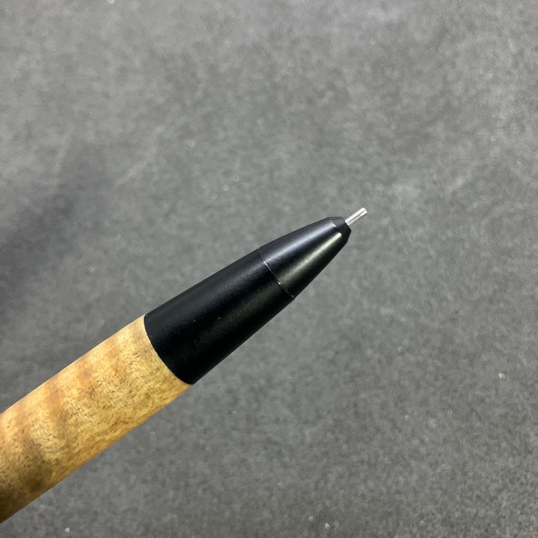 野原工芸　シャーペン　栃縮杢　新型
