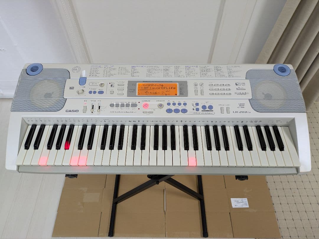 電子ピアノ LK-203TV カシオ　CASIO