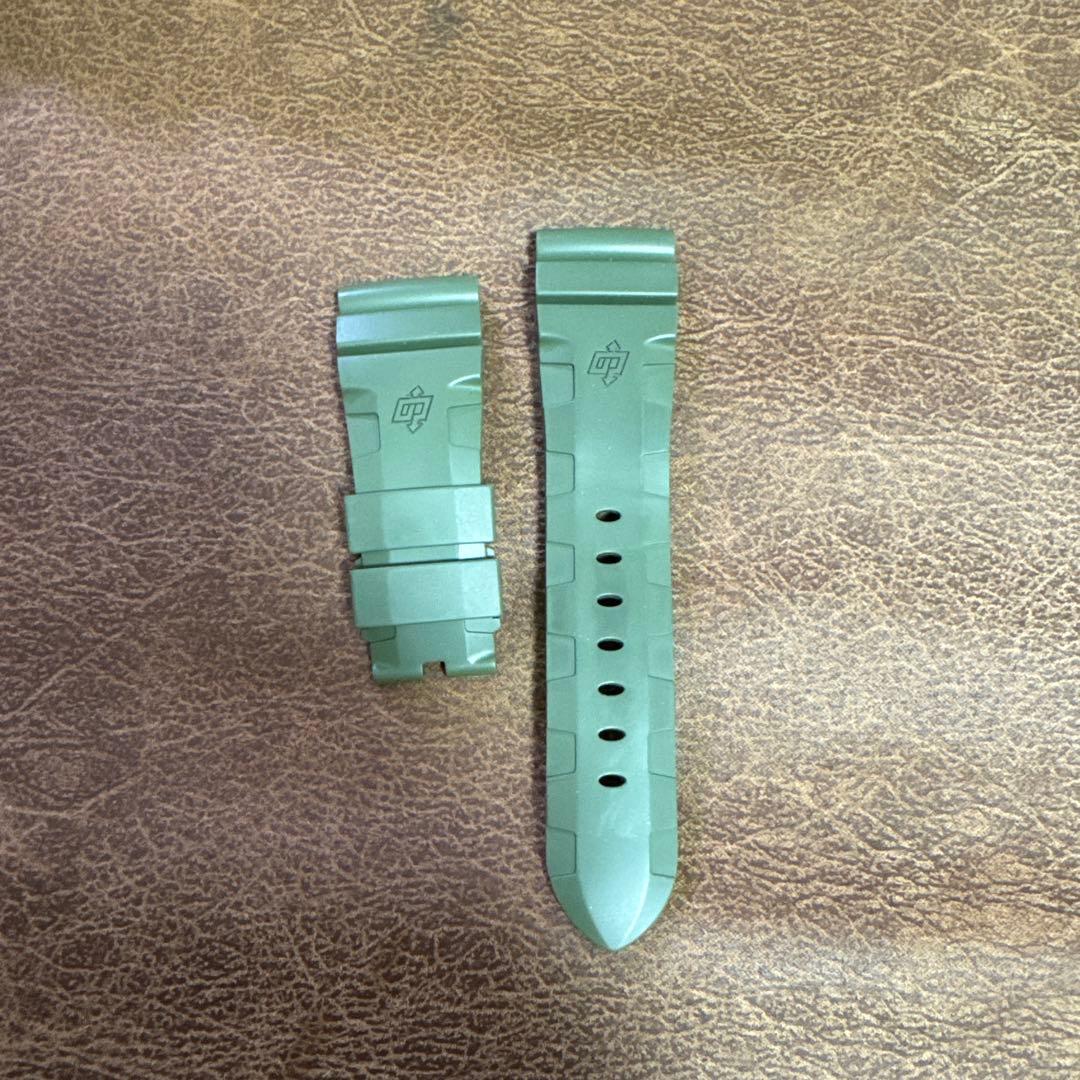 直営店購入　パネライサブマーシブル　ラバーベルト47mm用　ステンレスパイプ付き