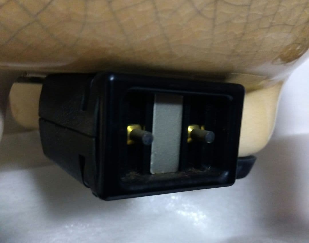 茶道具　野々田式 風炉型電熱機 さつま枇杷色