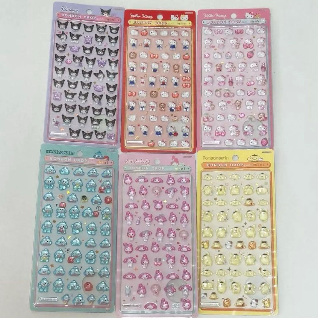 サンリオ　ボンボンドロップシールミニ　正規品